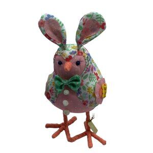 Target Spritz 2021 EASTER Featherly Friends PATCHES Fabric Bird Floral 7"